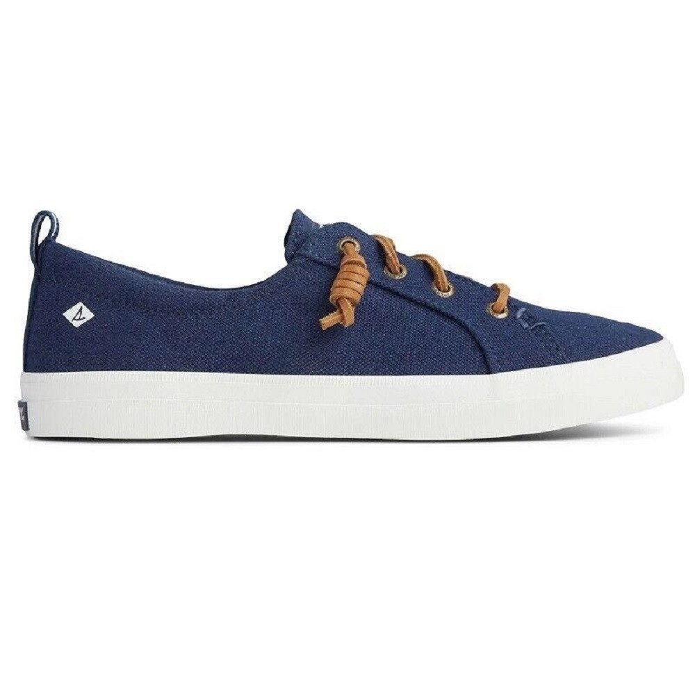 Crest Vibe Canvas Navy Damen Sneaker Halbschuhe Schnürschuhe STS81904 Sneaker