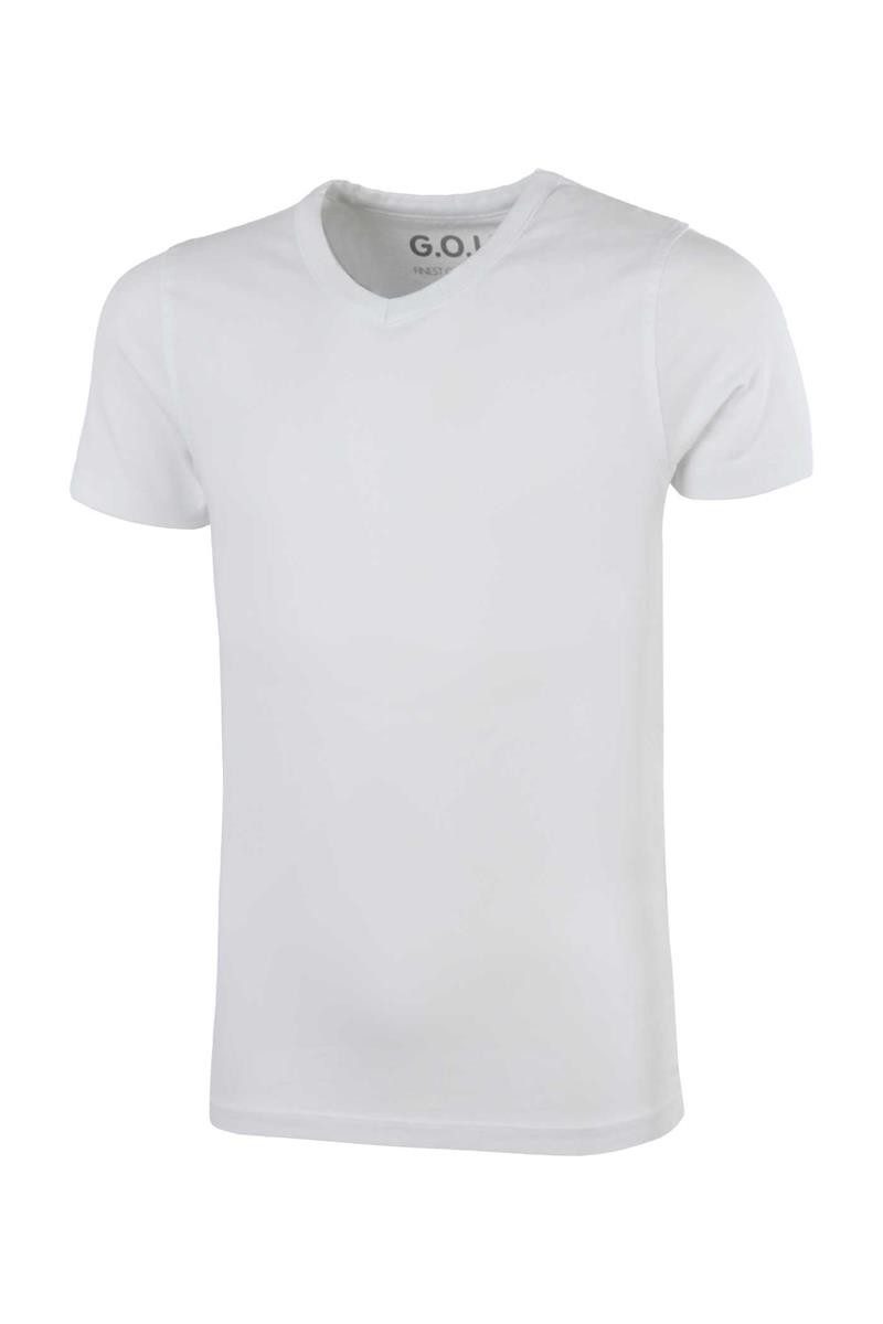 G.O.L. T-Shirt Boys-V-Neck-T-Shirt (1-tlg) körpernaher Schnitt