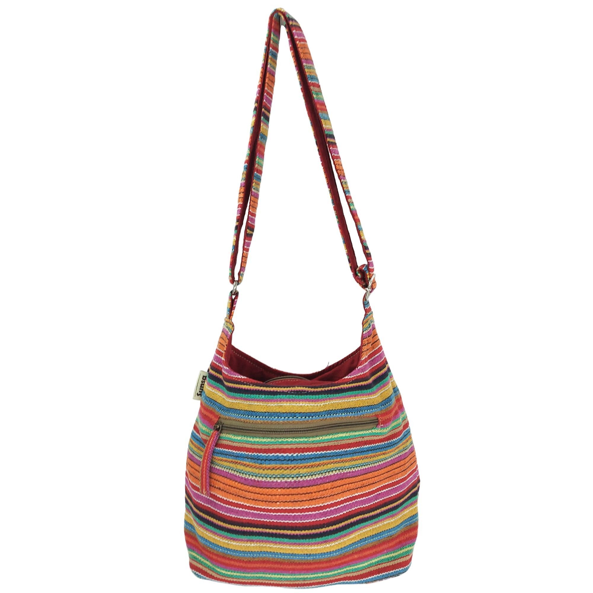 Sunsa Hobo Schultertasche vegane nachhaltige Tasche Umhängetasche Crossbody günstig online kaufen