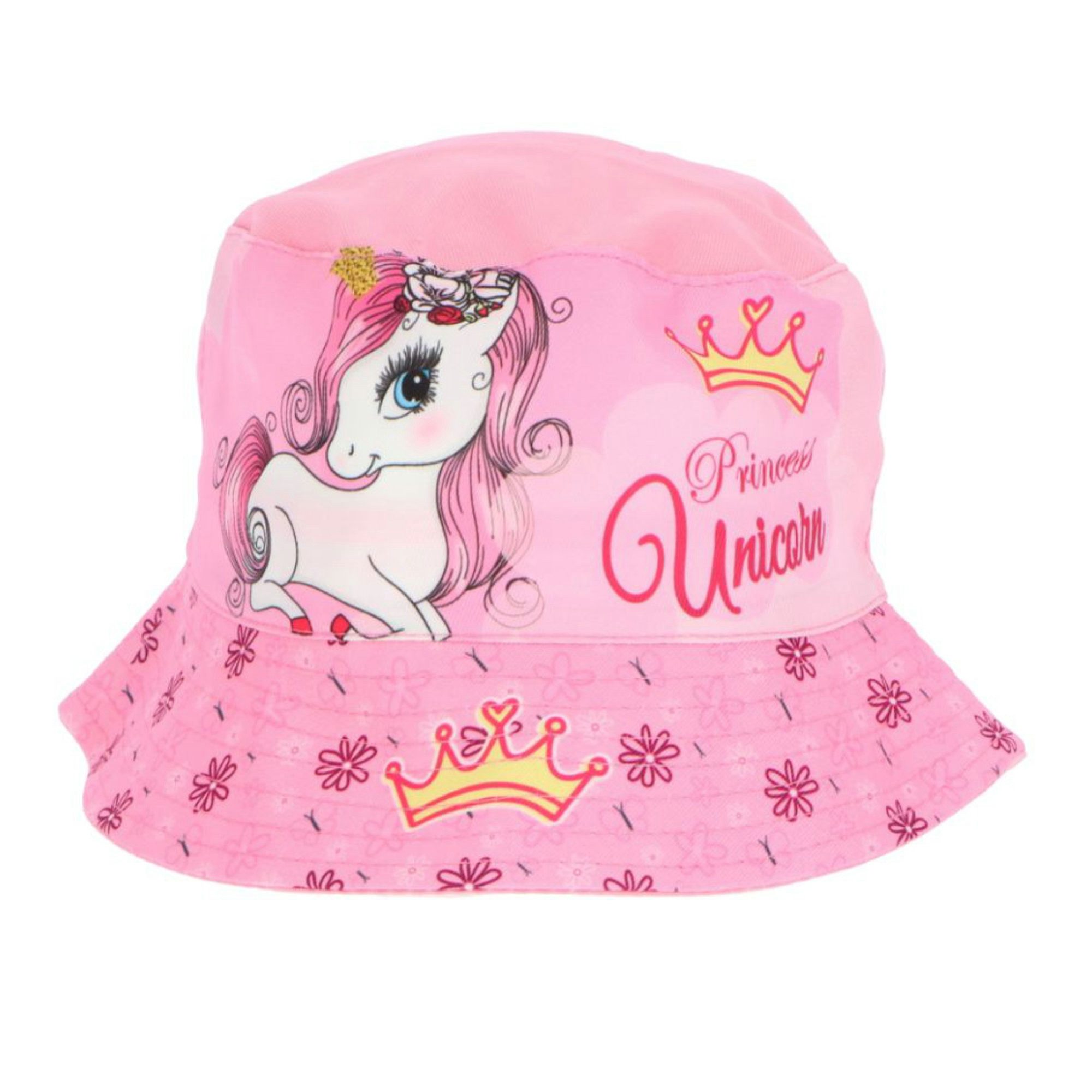 Mister License Company Fischerhut Einhorn Unicorn Kinder Fischermütze Fischerhut Sommerhut Gr. 52-54