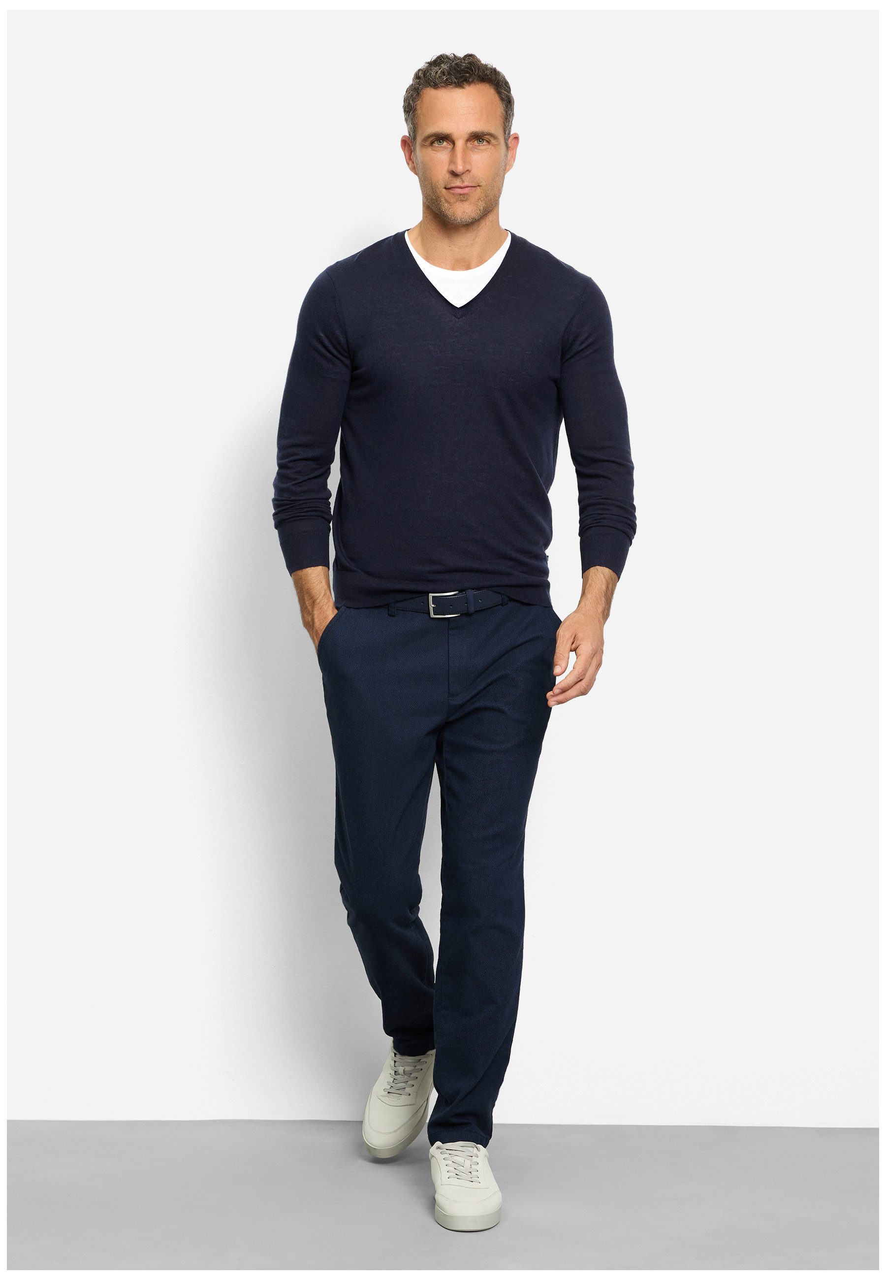 OLYMP Strickpullover OLYMP Casual Strick, Pullover
