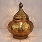 Casa Moro Nachttischlampe »Orientalische Tischlampe Gohar Höhe 30 cm in Antik-Gold-Look E14 Fassung, Nachttischlampe aus Metall wie aus 1001 Nacht, Schöne Weihnachtsbeleuchtung Dekoration, LN2090«, Bild 7