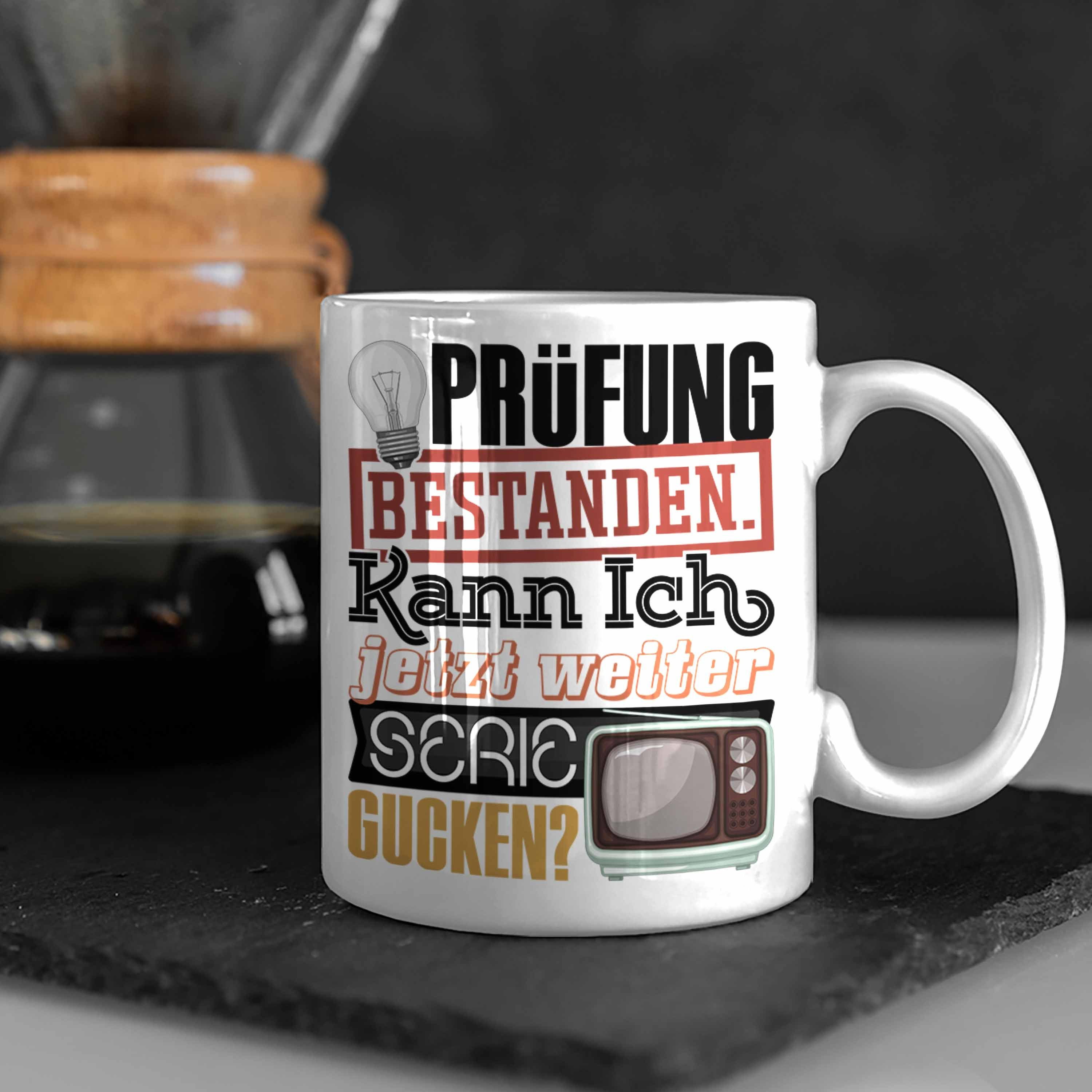 Besta Prüfung Studium Tasse Trendation Bachelor Bestanden Weiss Geschenk Prüfung Master Tasse