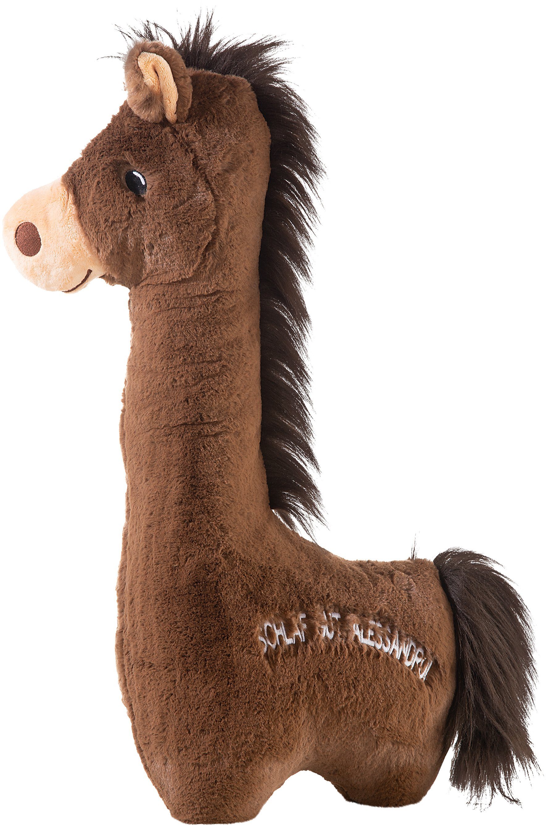 Heunec® Kuscheltier Kuma, Pferd, 80 cm, mit individueller Bestickung; Made  in Germany