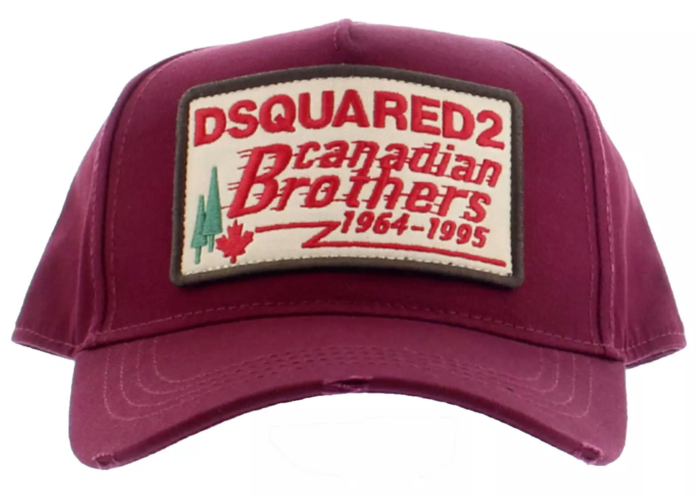 Dsquared2 Baseball Cap Basebalkappe Canadian Bro Forest Trucker Cap Kappe Inspiriert von der Streetwear-Kultur und der kreativen Energie
