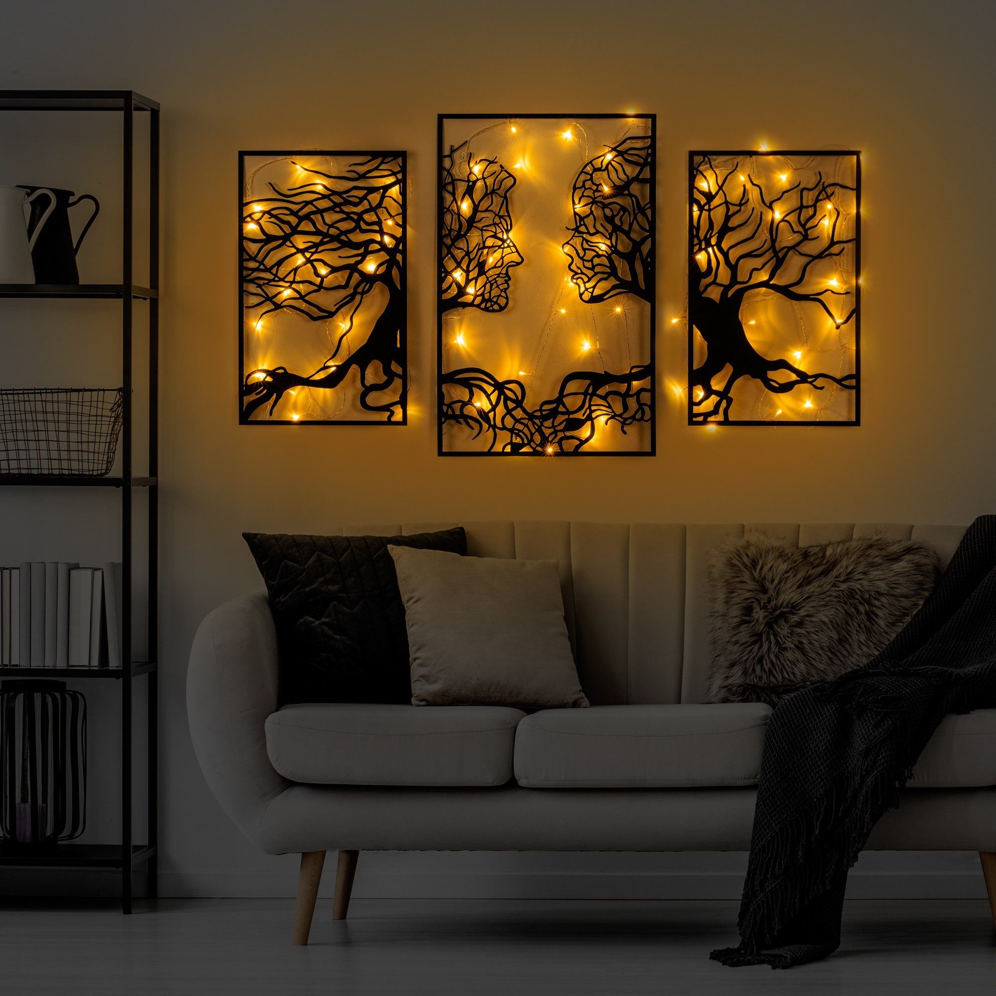 Wallity Wanddekoobjekt METAL BODY, 71 x 116 cm L3763