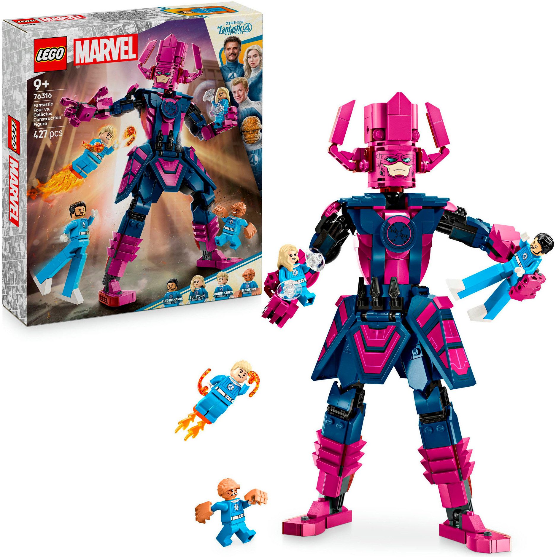 LEGO® Fantastic Four vs. Galactus Baufigur (76316), LEGO Super Heroes Konst günstig online kaufen