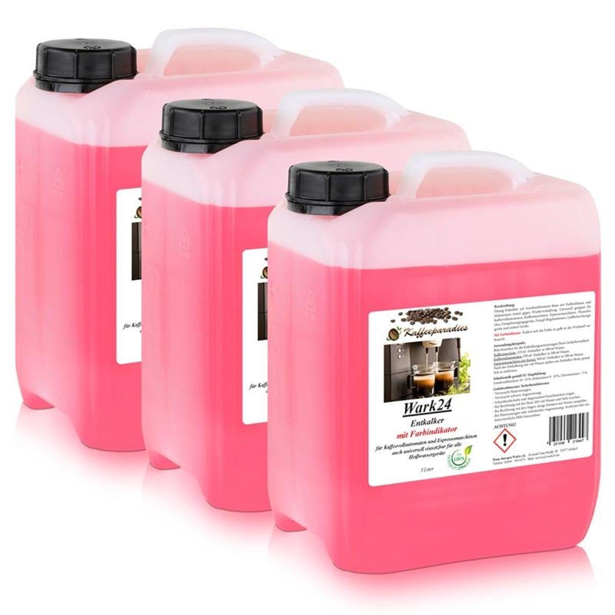 Wark24 Wark24 Flüssig Entkalker 5 Liter für Kaffeevollautomat wie Saeco uvm. Entkalker