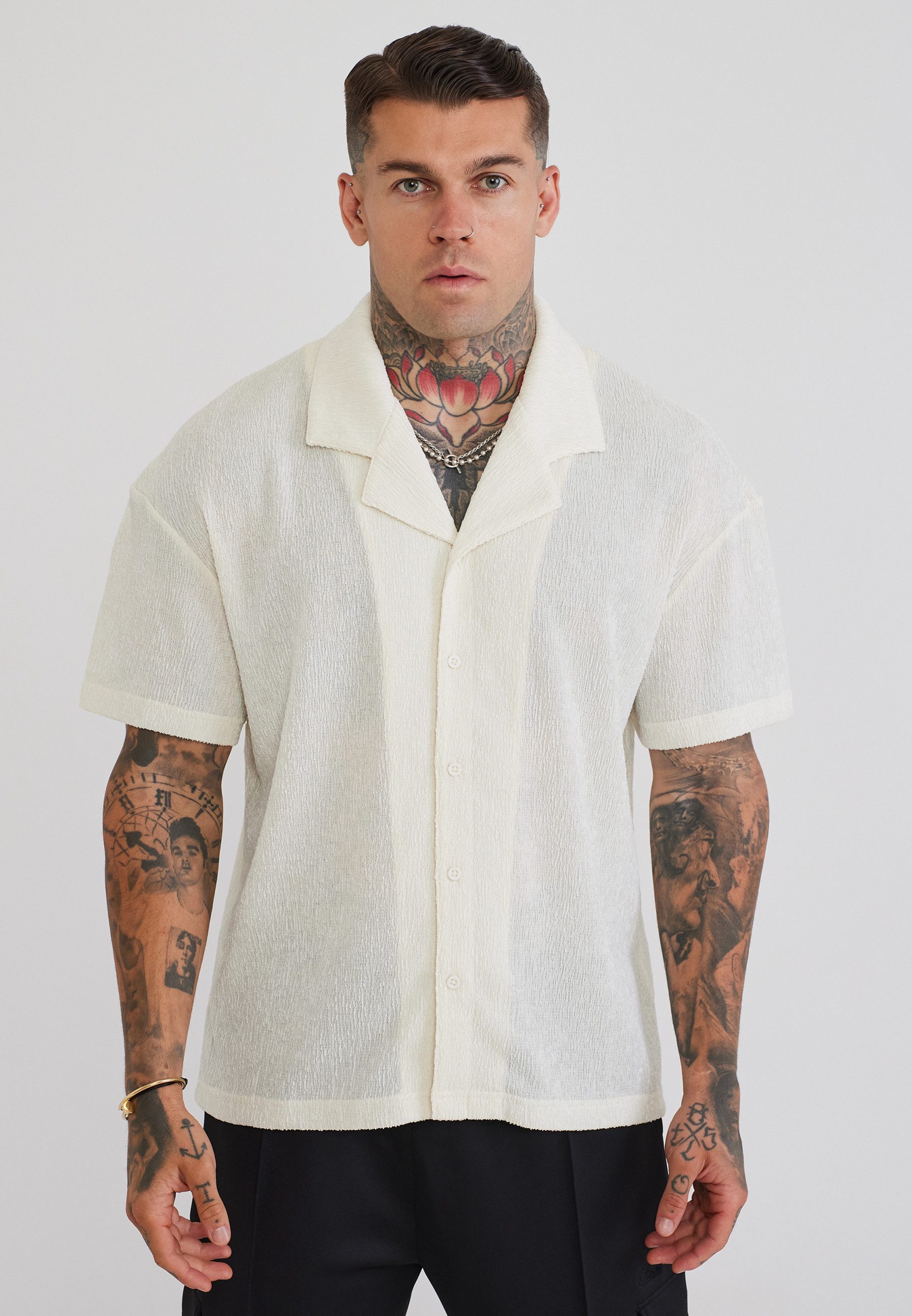 Siksilk Kurzarmhemd
