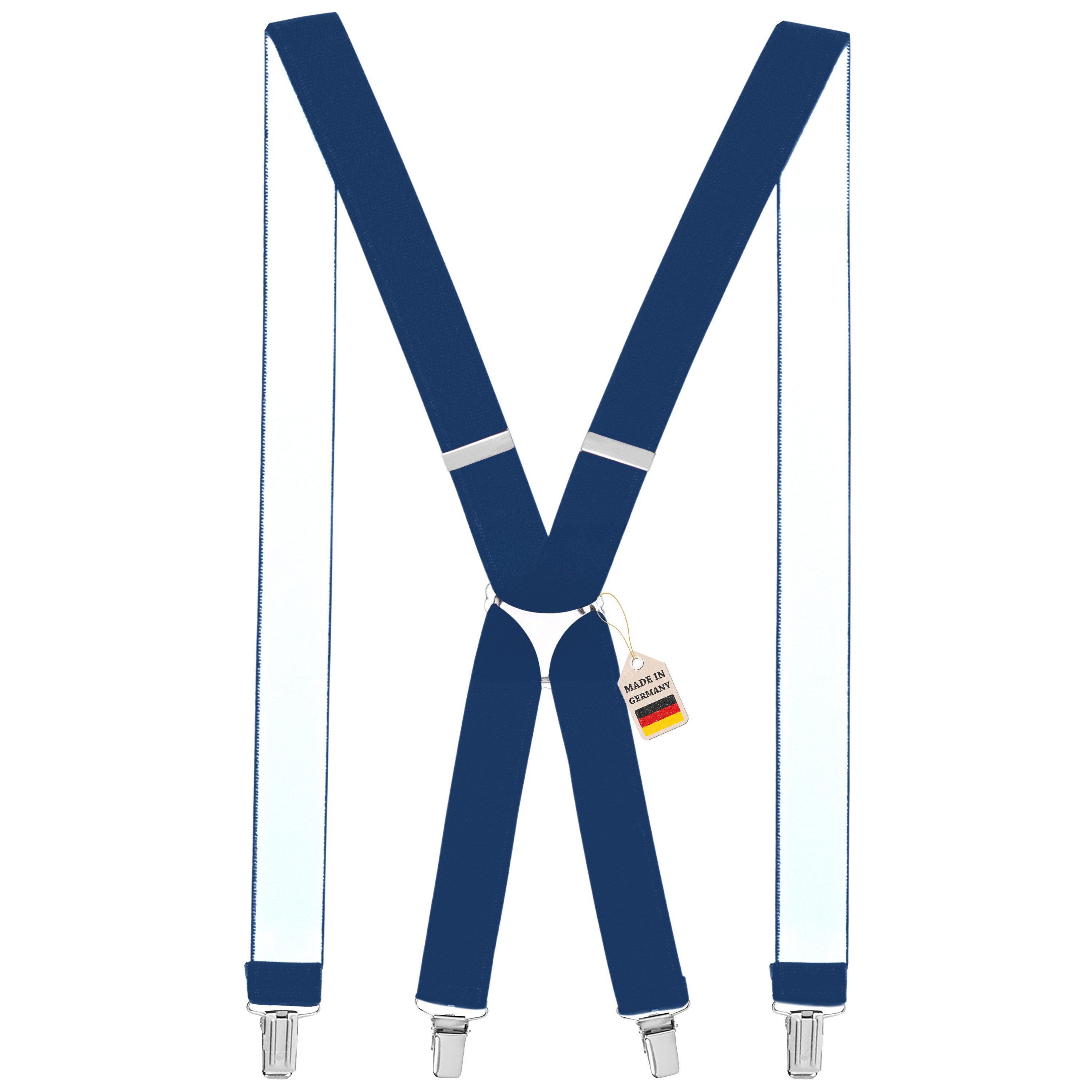 Hosenträger 4 Robuste Clips, Hosenhalter Elastisch Flexibel