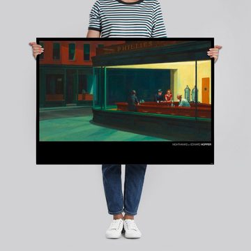 Close Up Poster Edward Hopper Poster Nighthawks 91,5 x 61 cm