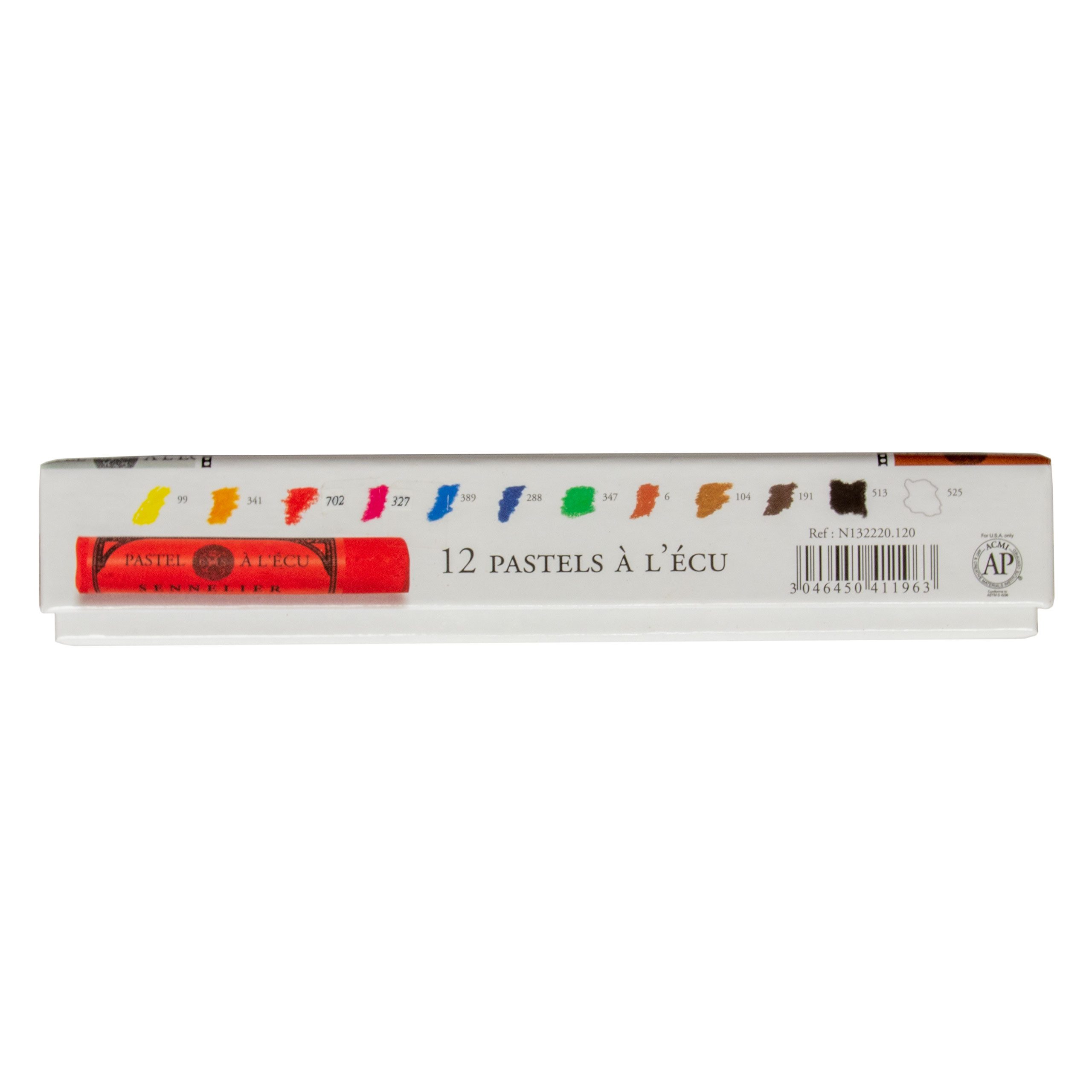 SENNELIER Pastellkreide Pastellfarben - Kartonschachtel mit 12 Pastellen ECU - N132220.120