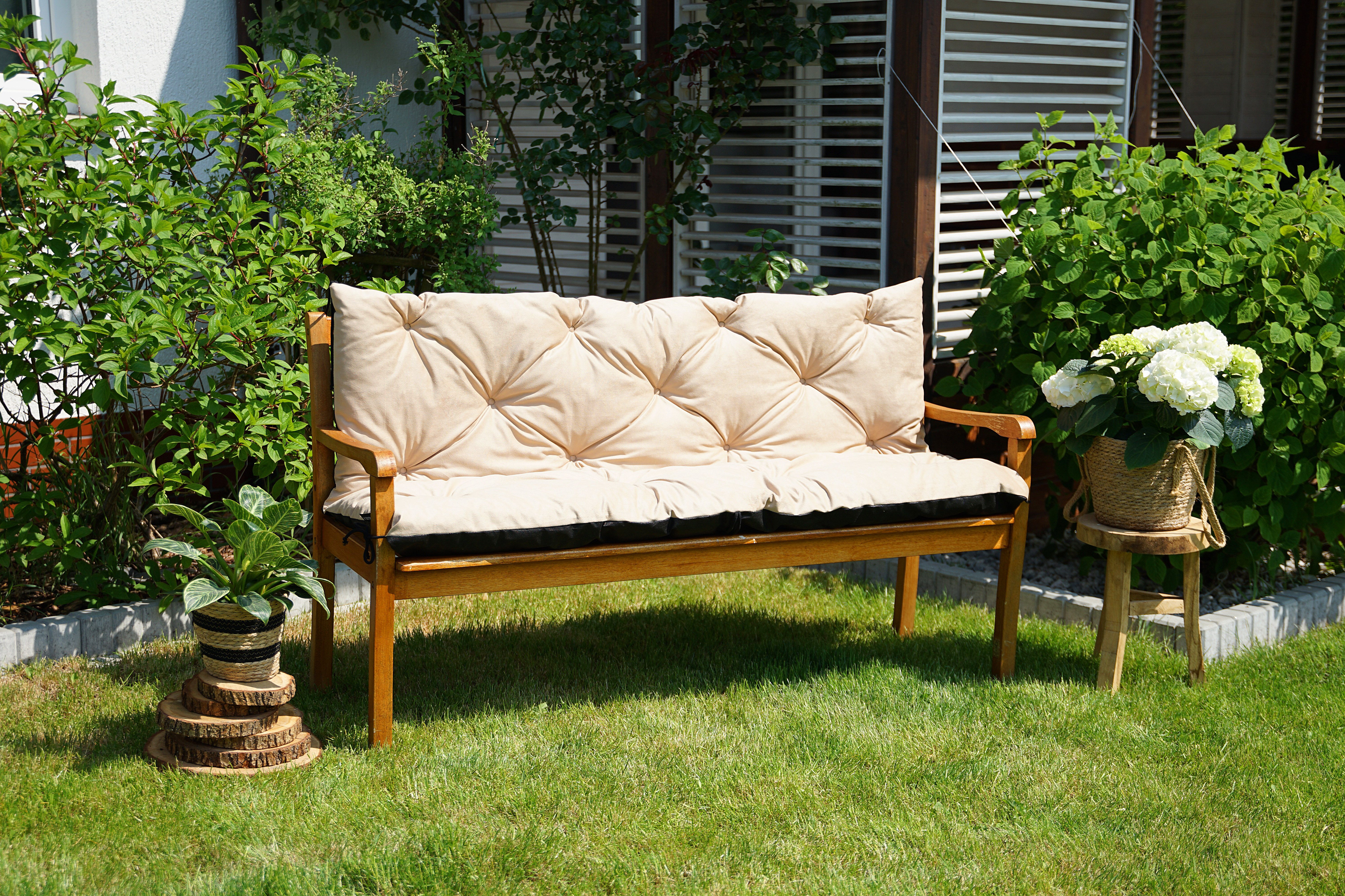 4L TEXTIL Bankauflage Gartenbankauflage für Gartenbank günstig online kaufen