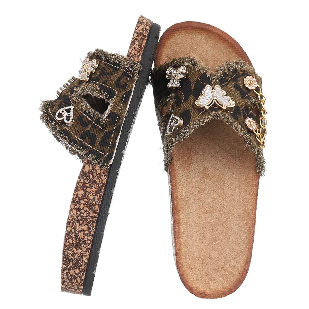 Ital-Design Stylische Sandalen mit Komfort und Eleganz Pantolette (89322694 günstig online kaufen