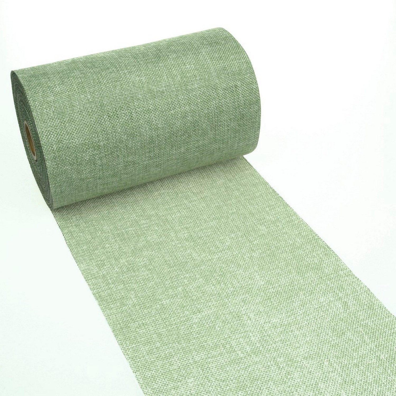 Deko AS Tischläufer Tischläufer Shabby Chic Resedagrün - 20cm - 25m - 69-20 günstig online kaufen