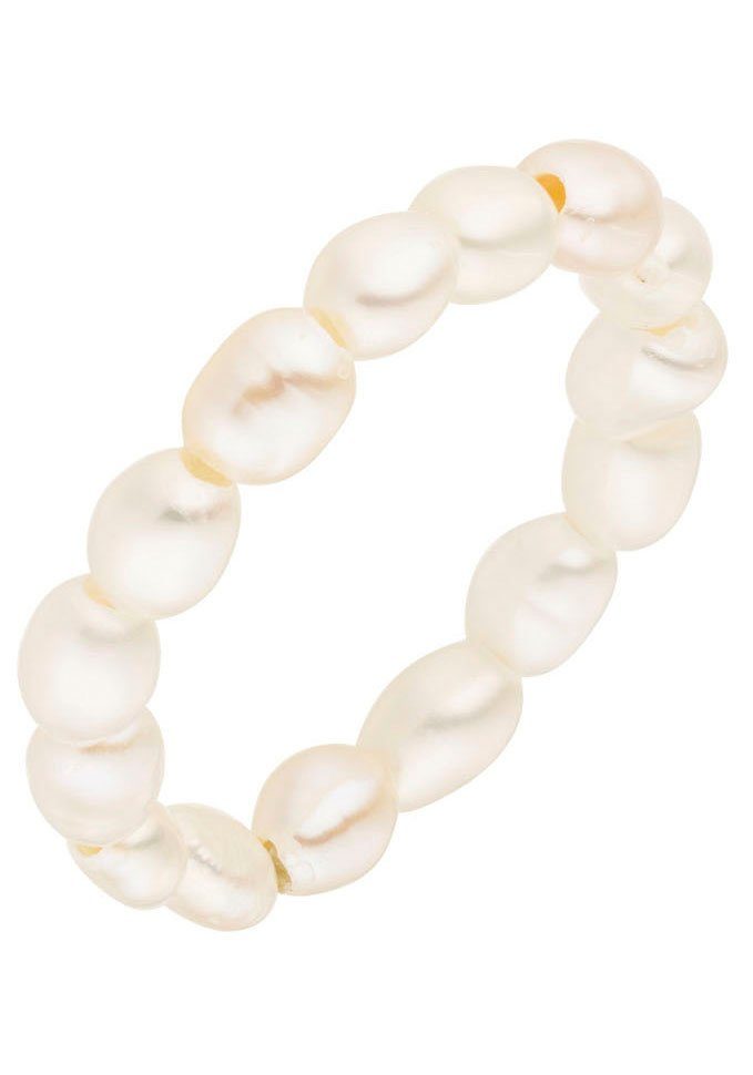 Purelei Perlenring Schmuck Geschenk Pearly Ring, 22201-Ring-Pearly, mit Süßwasserzuchtperle