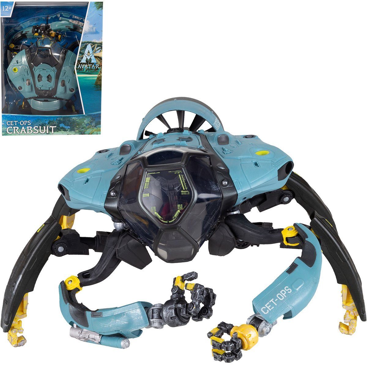 McFarlane Toys Actionfigur McFarlane Avatar The Way of Water CET-OPS Crabsuit MegaFig Actionfigur