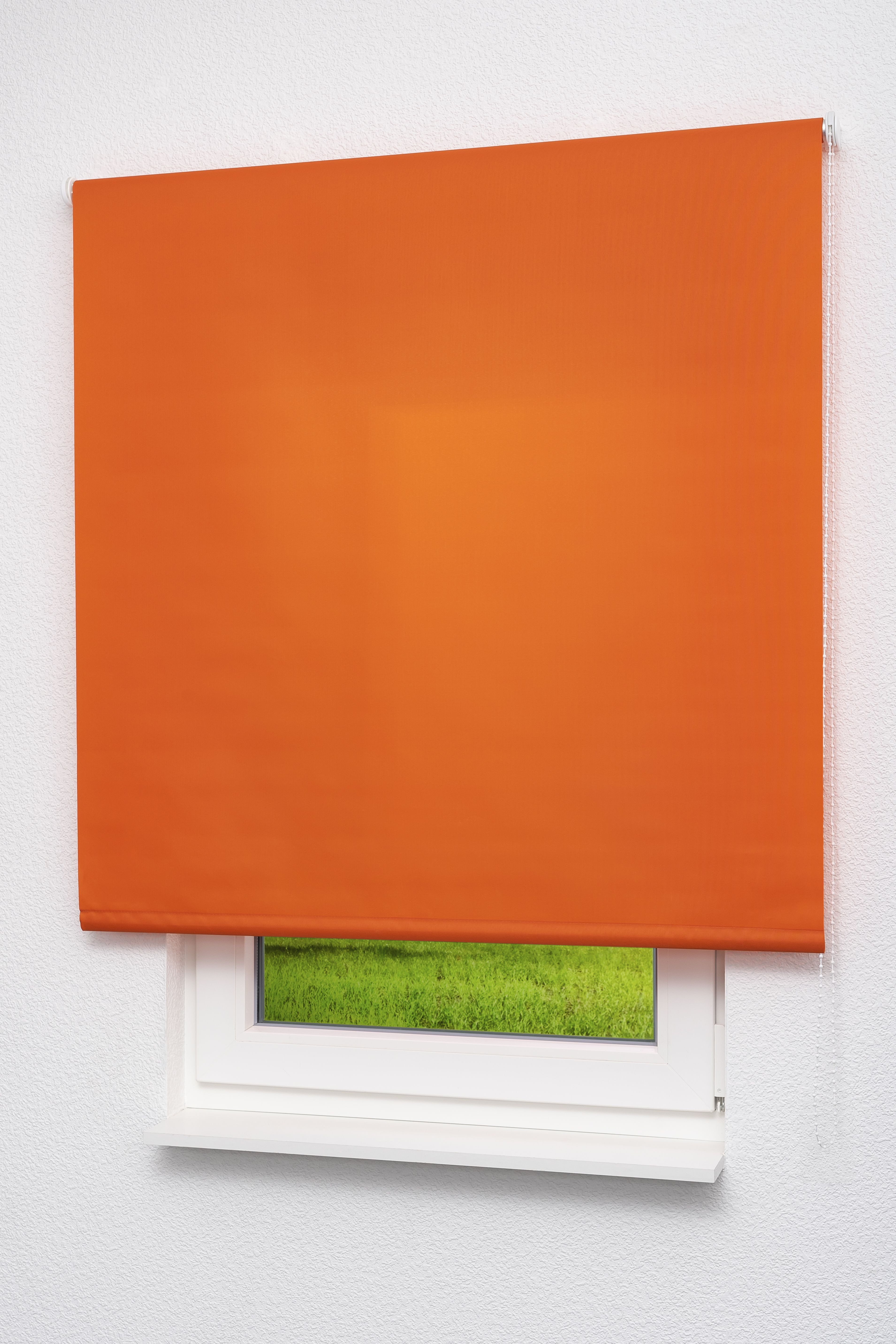 Rollo Basisrollo Tageslicht Rotorange