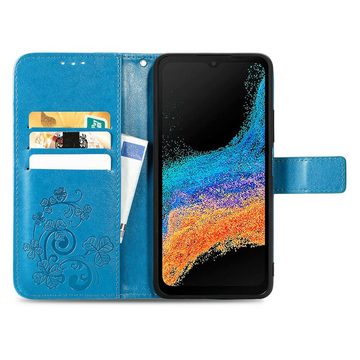 König Design Handyhülle Samsung Galaxy Xcover 6 Pro, Schutzhülle Schutztasche Case Cover Etuis Wallet Klapptasche Bookstyle