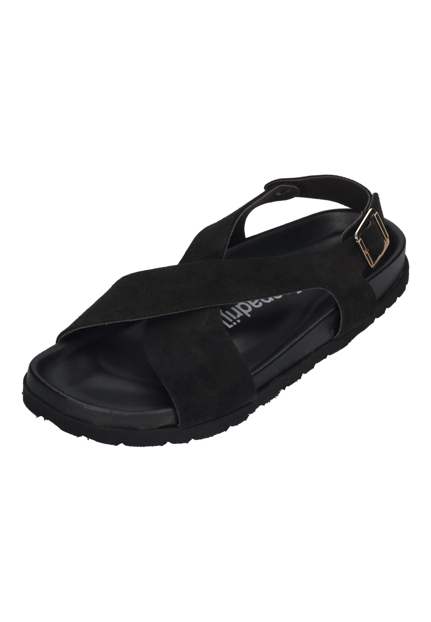 espadrij l´originale ROMAIN VELOUR SANDAL Sandalette Noir