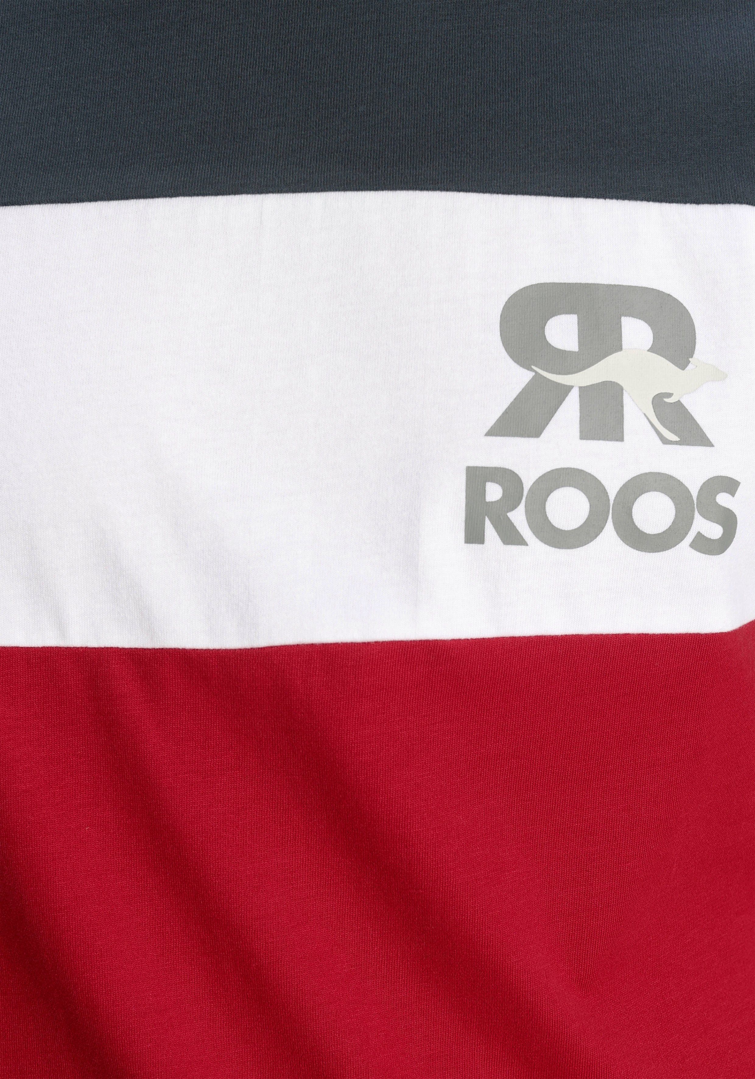 rot-navy-mehrfarbig T-Shirt KangaROOS