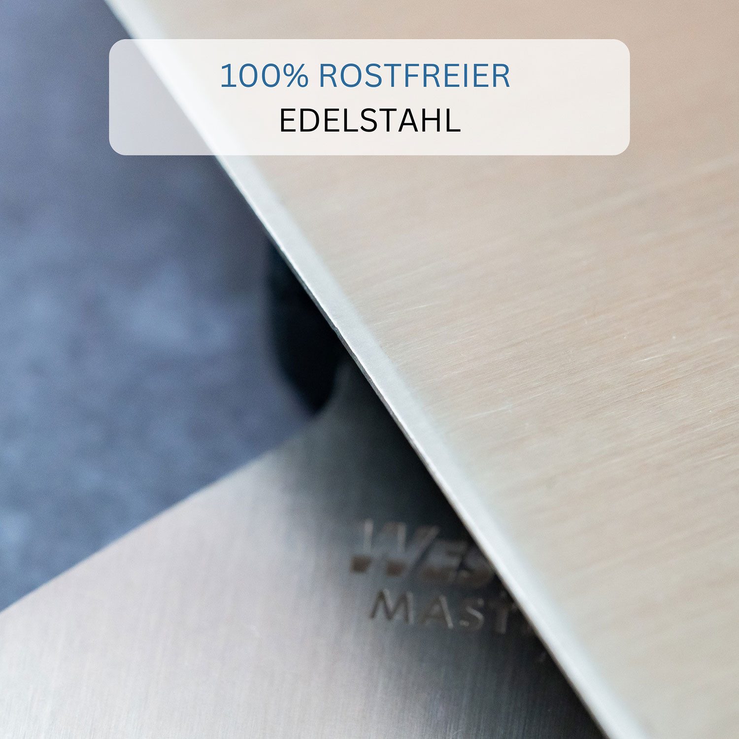WESTMARK Teigschaber Profi Grill-Spachtel, Gerade, Starr, Geschlossen, Klingenmaß: 15 x 13
