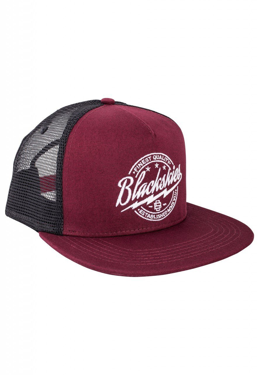 Blackskies Snapback Cap Iconic - Trucker Weinrot-Mesh Cap