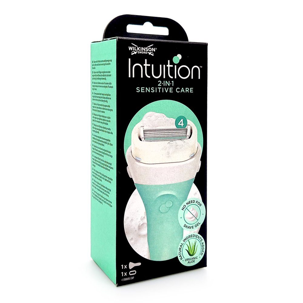 Wilkinson Станки для гоління Wilkinson Intuition 2-in-1 Sensitive Care Бритви