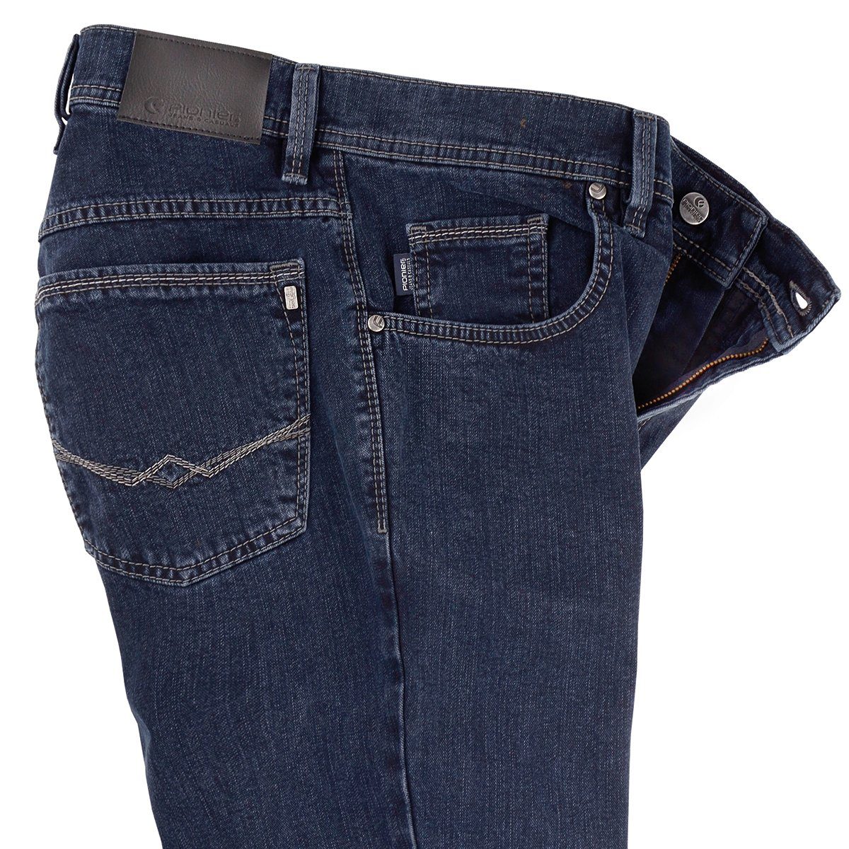 blueblack Jeans Pionier Pionier Jeans-Hose Übergrößen XXL Peter Bequeme