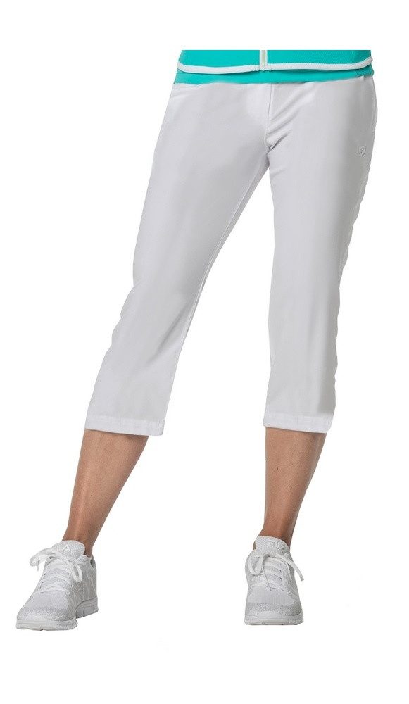 limited SPORTS 3/4-Hose Capri Hose Classic (Stretch, 7/8 Länge) weiss Damen