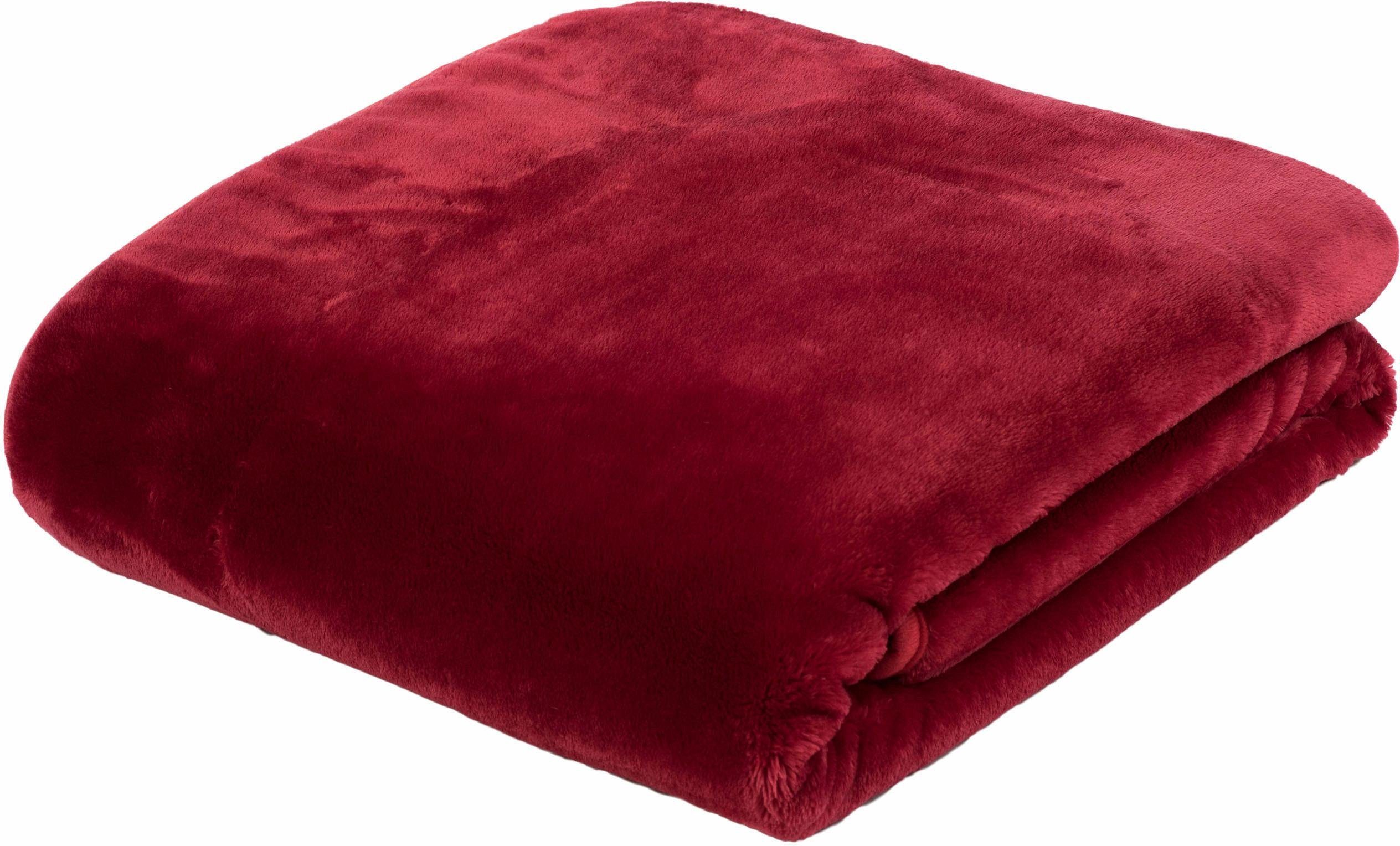 Wohndecke Premium Cashmere Feeling, Gözze, mit günstig online kaufen