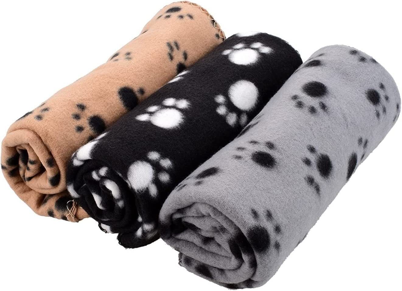 Bäll Tierdecke Hundedecke Fleece Decke robust, reißfest, flauschig, weich, Hundedecke, Katzendecke aus weicher, fester Fleecequalität