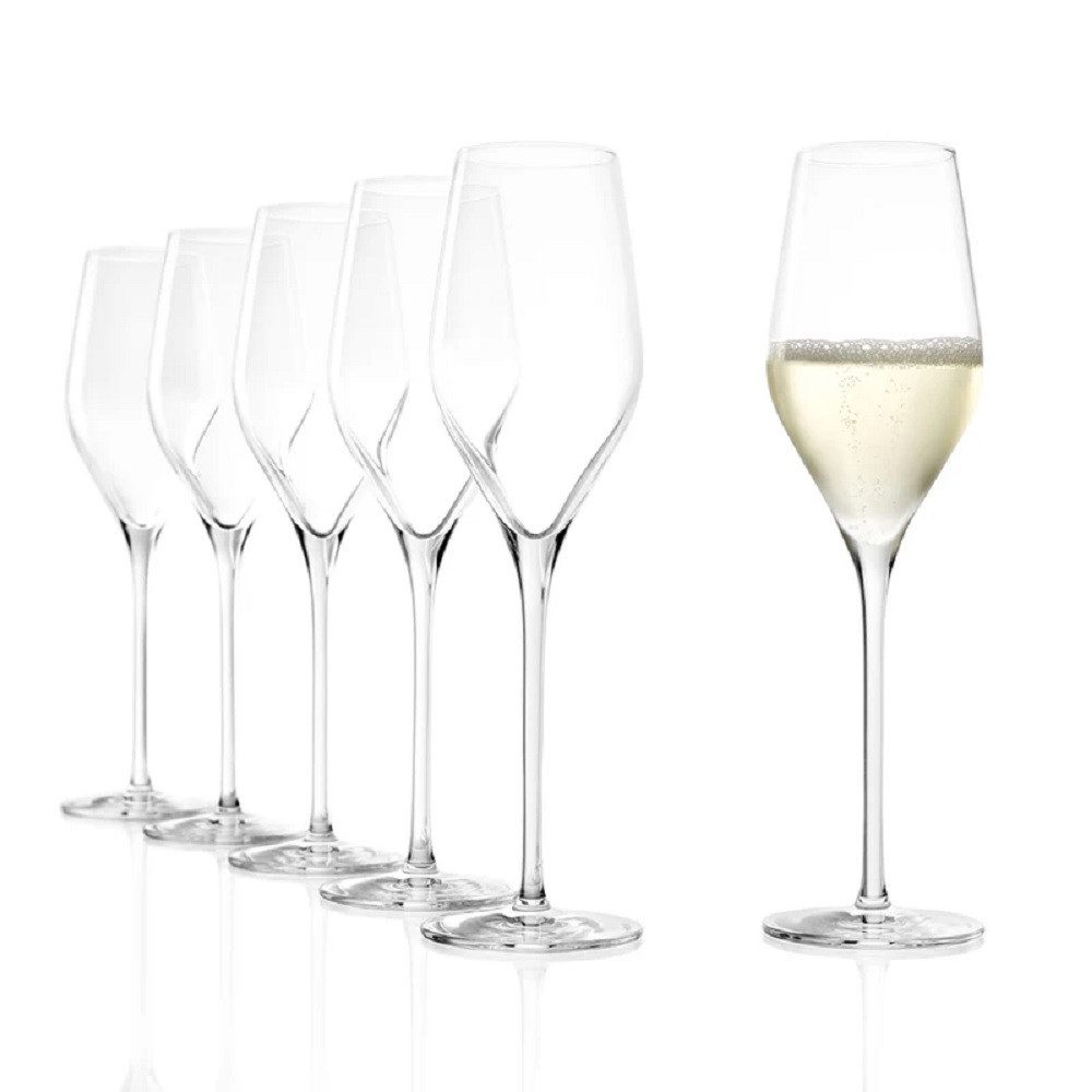 Stölzle Weinglas Stölzle Lausitz Exquisit Royal Rotwein-/ Weißwein-/ Champagnerkelche, Kristallglas
