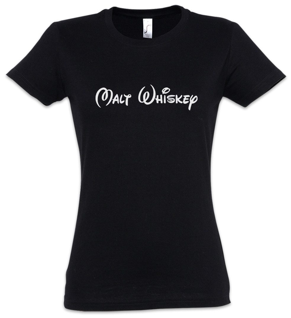 Urban Backwoods Print-Shirt Malt Whiskey I Damen T-Shirt Schottisch Whisky Single Logo (1-tlg) Schottischer Scotland Whiskys Blend