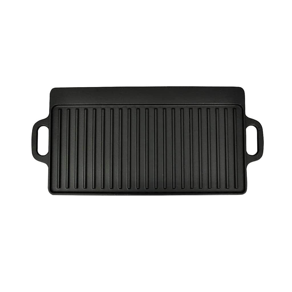vidaXL Grillpfanne Grillplatte Wendeplatte Gusseisen 50x23 cm