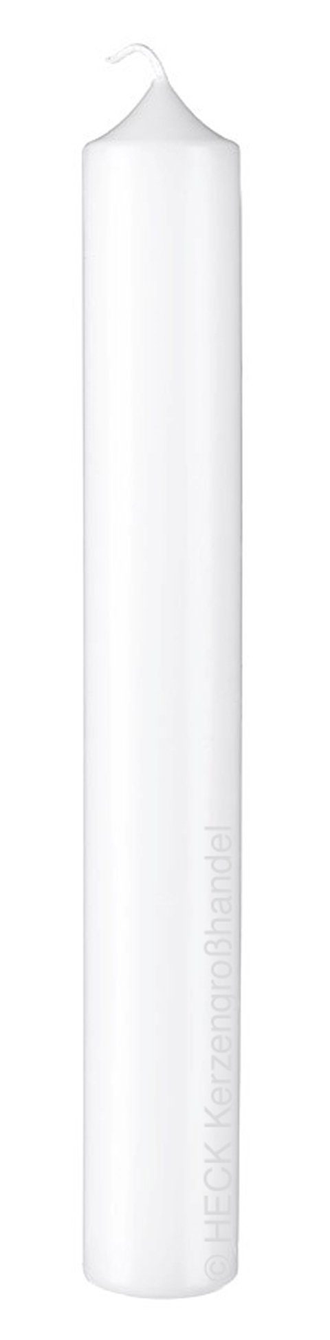 Wiedemann Kerzen Stumpenkerze Altarkerze Farbe Weiß 400 x 40 mm günstig online kaufen