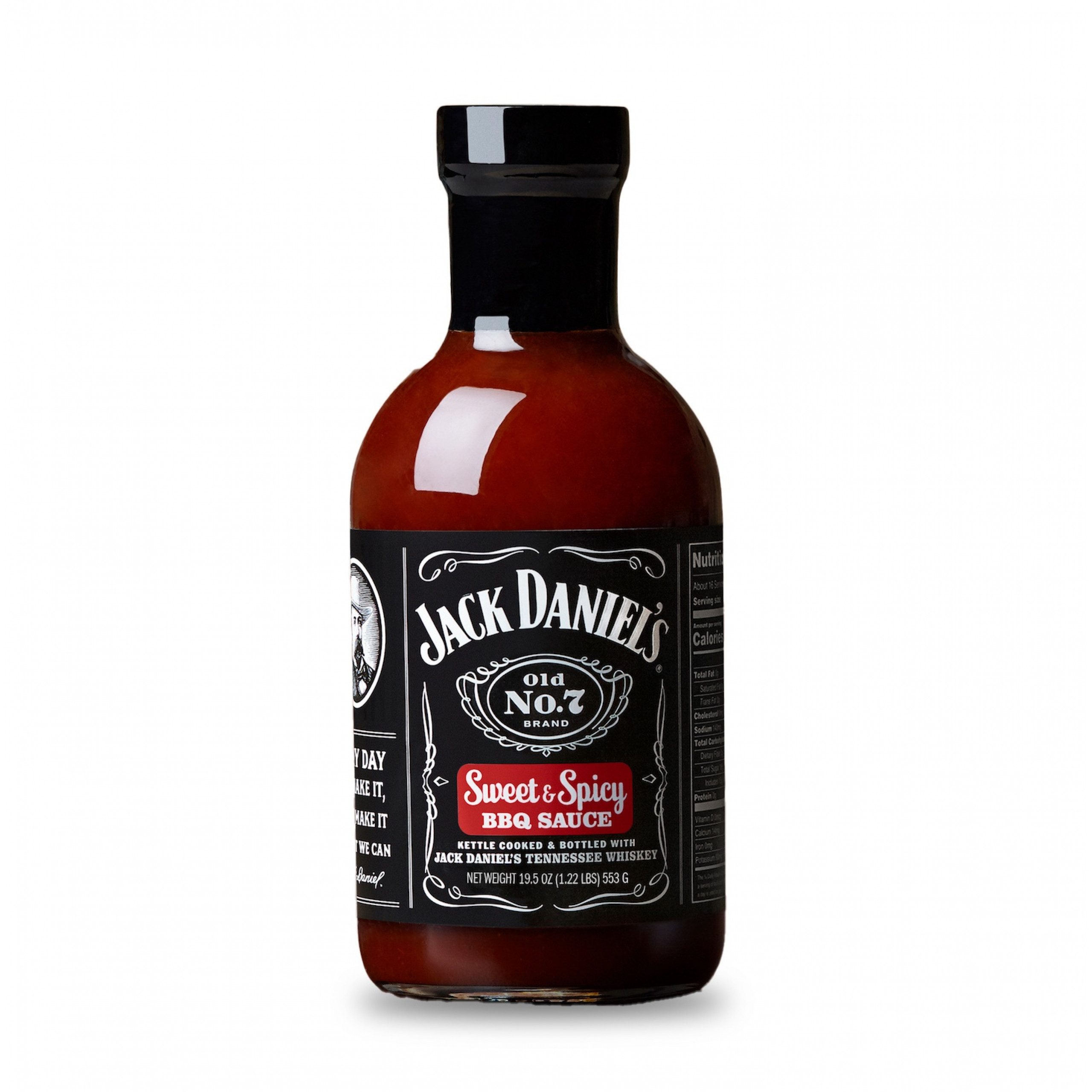 Rumo Barbeque Gewürzstreuer Jack Daniel ́s Sweet & Spicy BBQ Sauce 473 ml Grillsauce JD-2393
