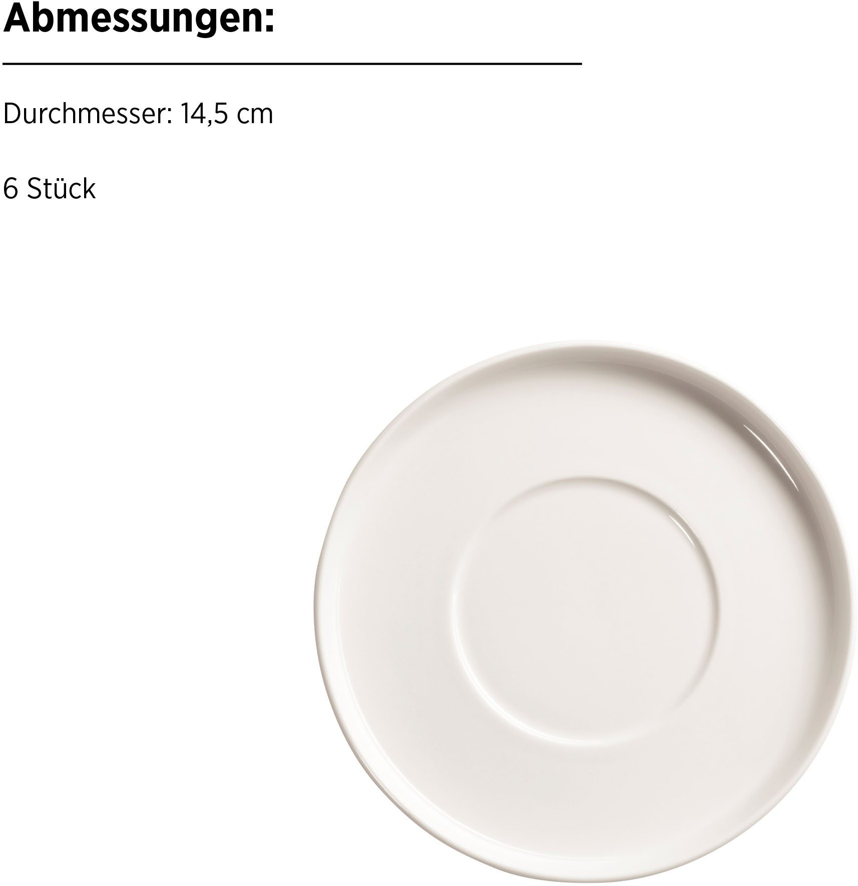 MÄSER Kaffeeservice SITA, Kaffeeservice, Porzellan (18-tlg), 6 Personen, Porzellan, Geschirr-Set, Service