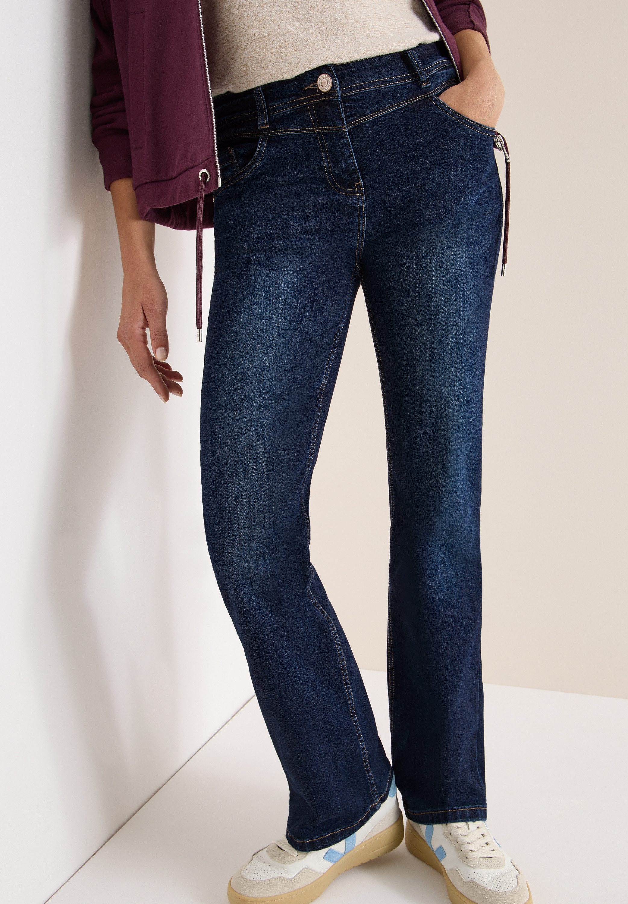 CECIL Bootcut-Jeans Style Toronto Bootcut mit Stretch, Slim Fit günstig online kaufen