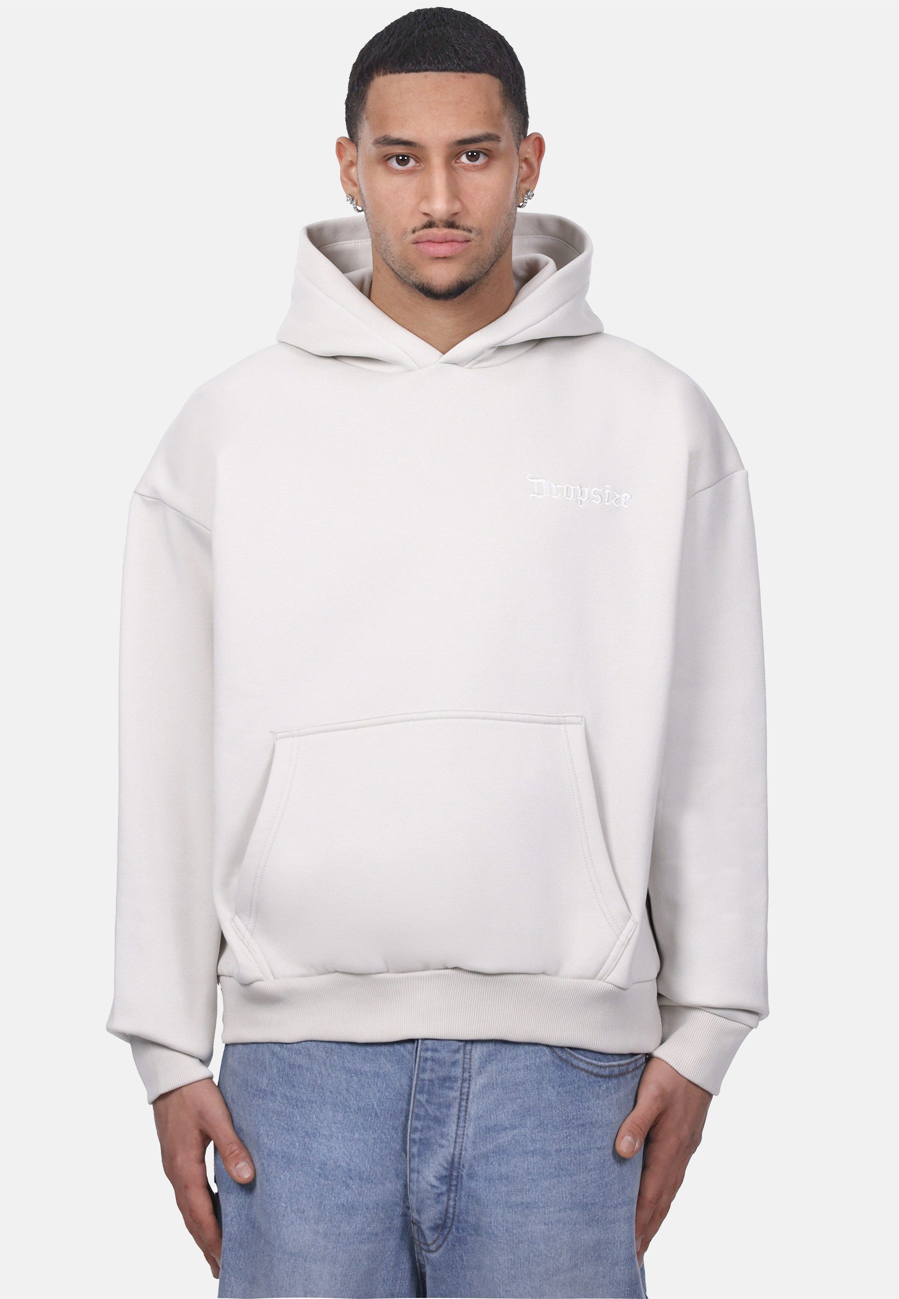 Dropsize Kapuzenpullover Dropsize HEAVY OVERSIZE EMBO HOODIE (1-tlg)