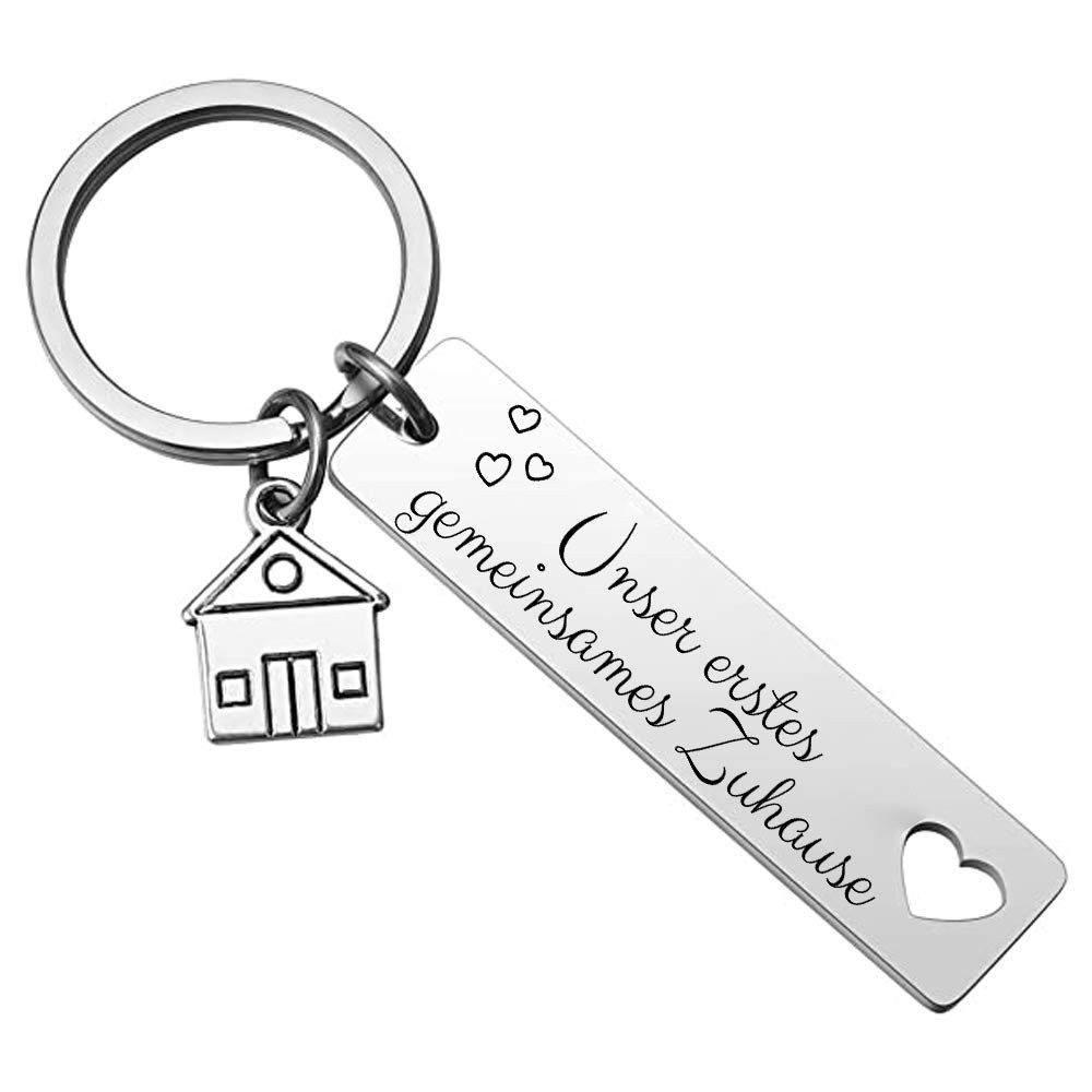 Geschenkehöhle Schlüsselanhänger mit Gravur Schlüsselanhänger für Paare zum günstig online kaufen