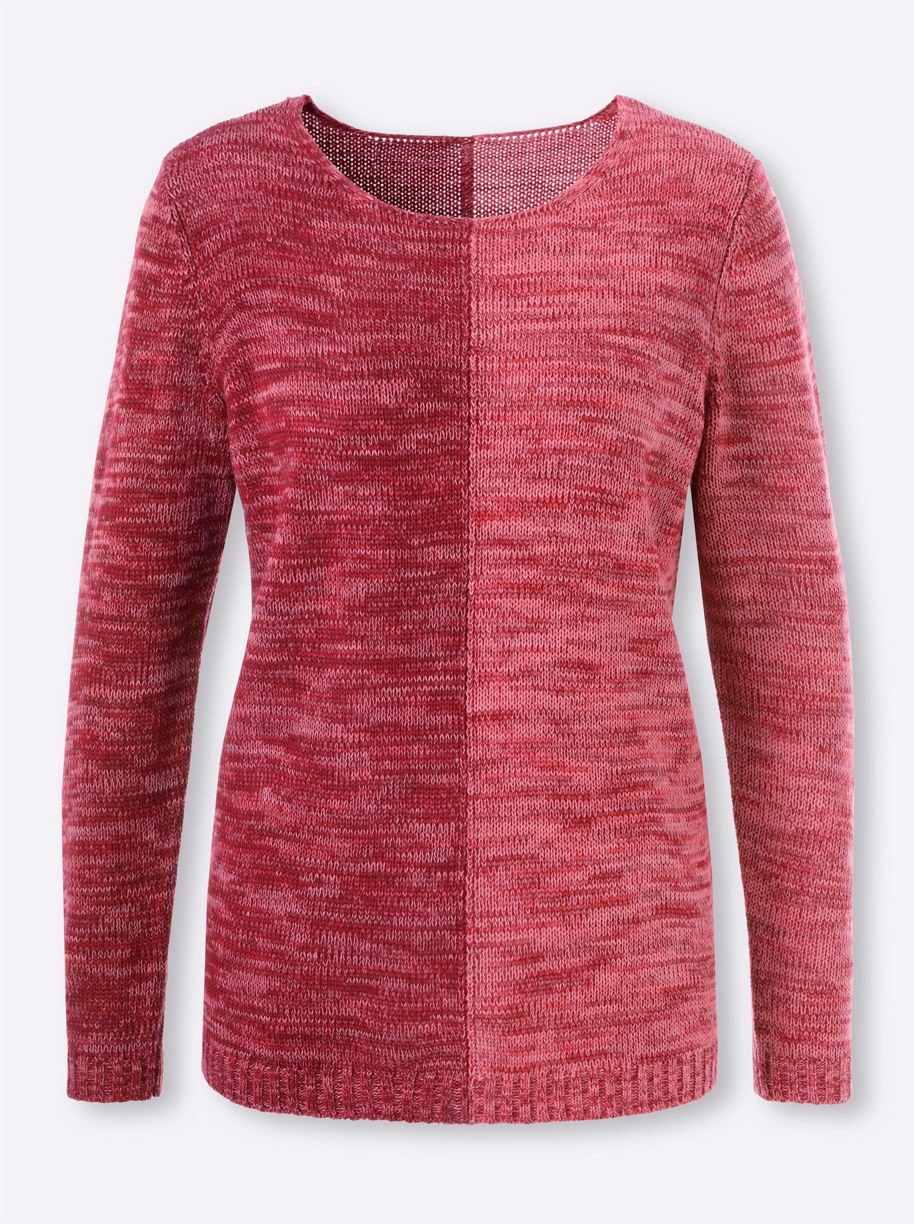 Sieh an! Strickpullover Langarm-Pullover günstig online kaufen