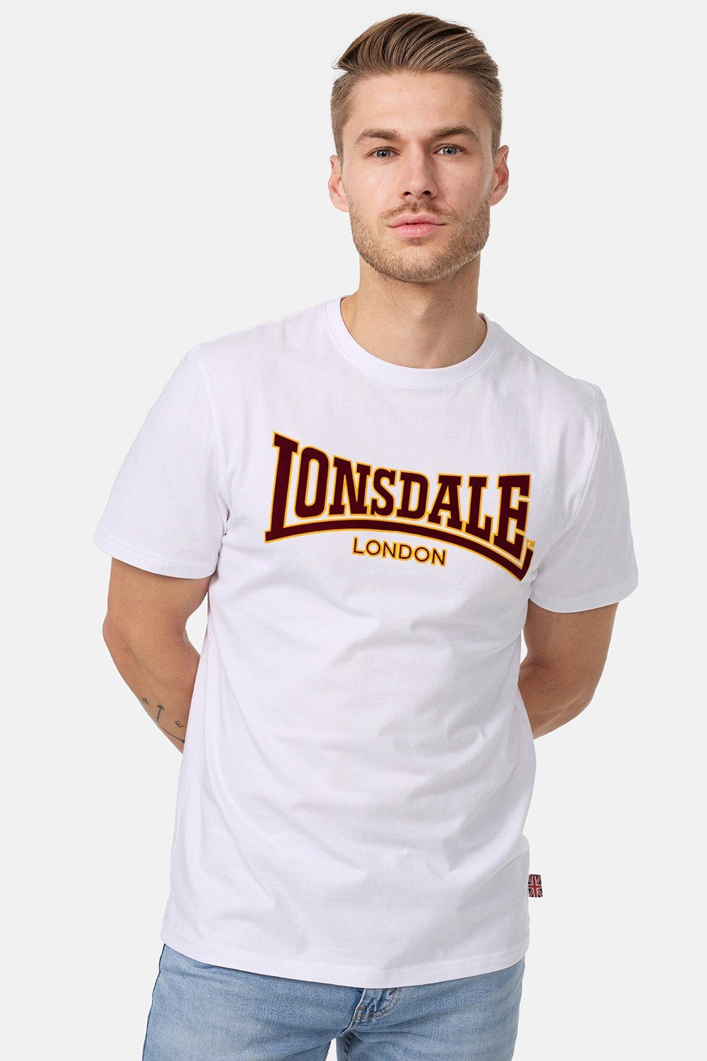 Lonsdale T-Shirt CLASSIC White