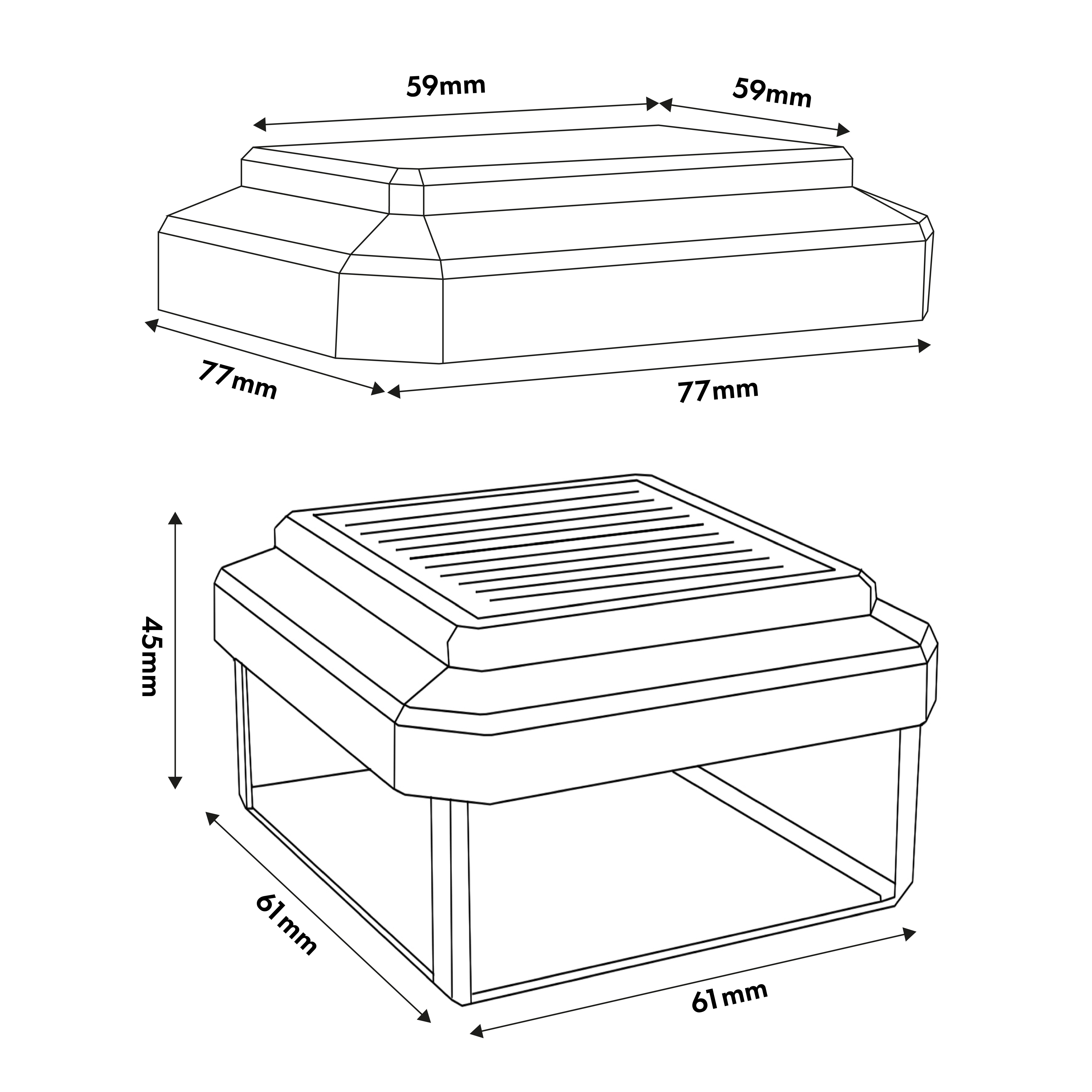 GreenBlue LED Gartenleuchte Solarmastleuchte für Zaun Outdoor geeignet, LED günstig online kaufen