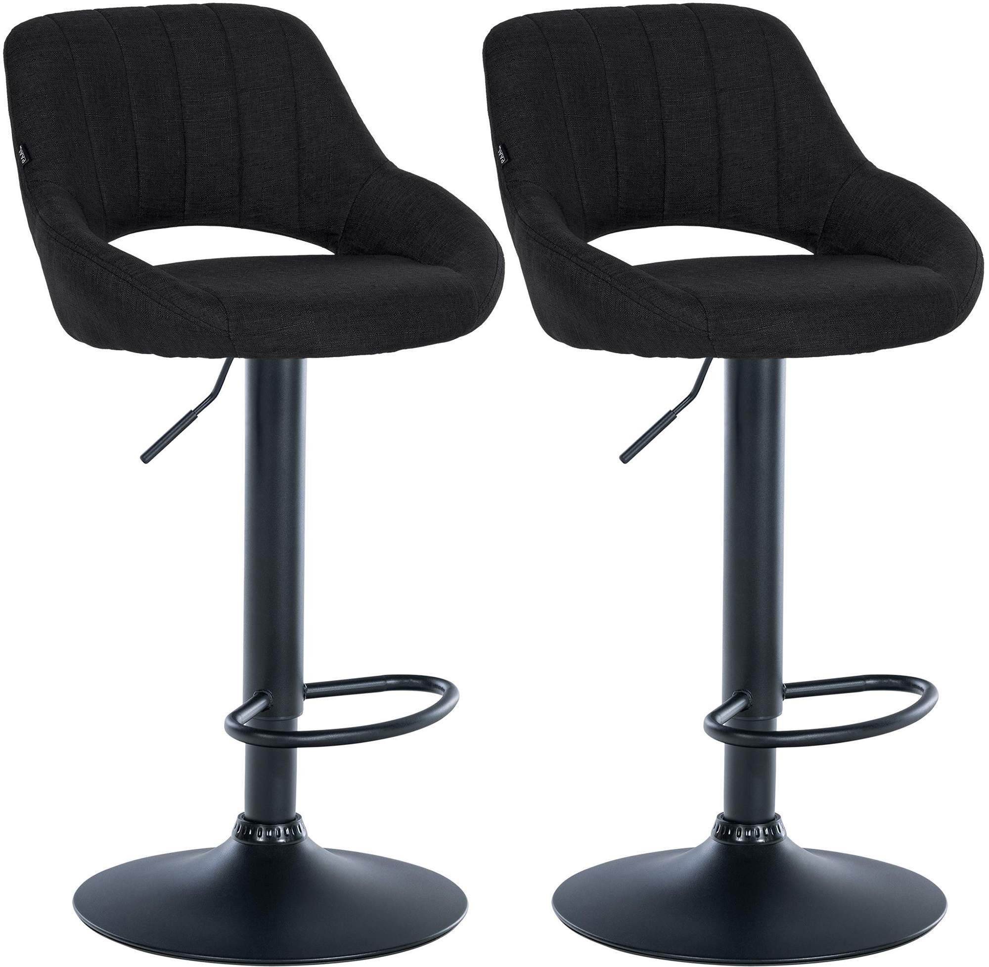 CLP Barhocker Milet Stoff (2er Set, günstig online kaufen