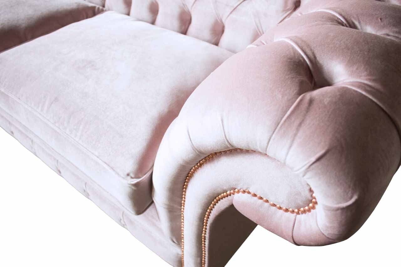 Neu, 3 Polster In Sofa Sofa Sitzer Textil Couch Made Europe Sitz Chesterfield Möbel JVmoebel Design