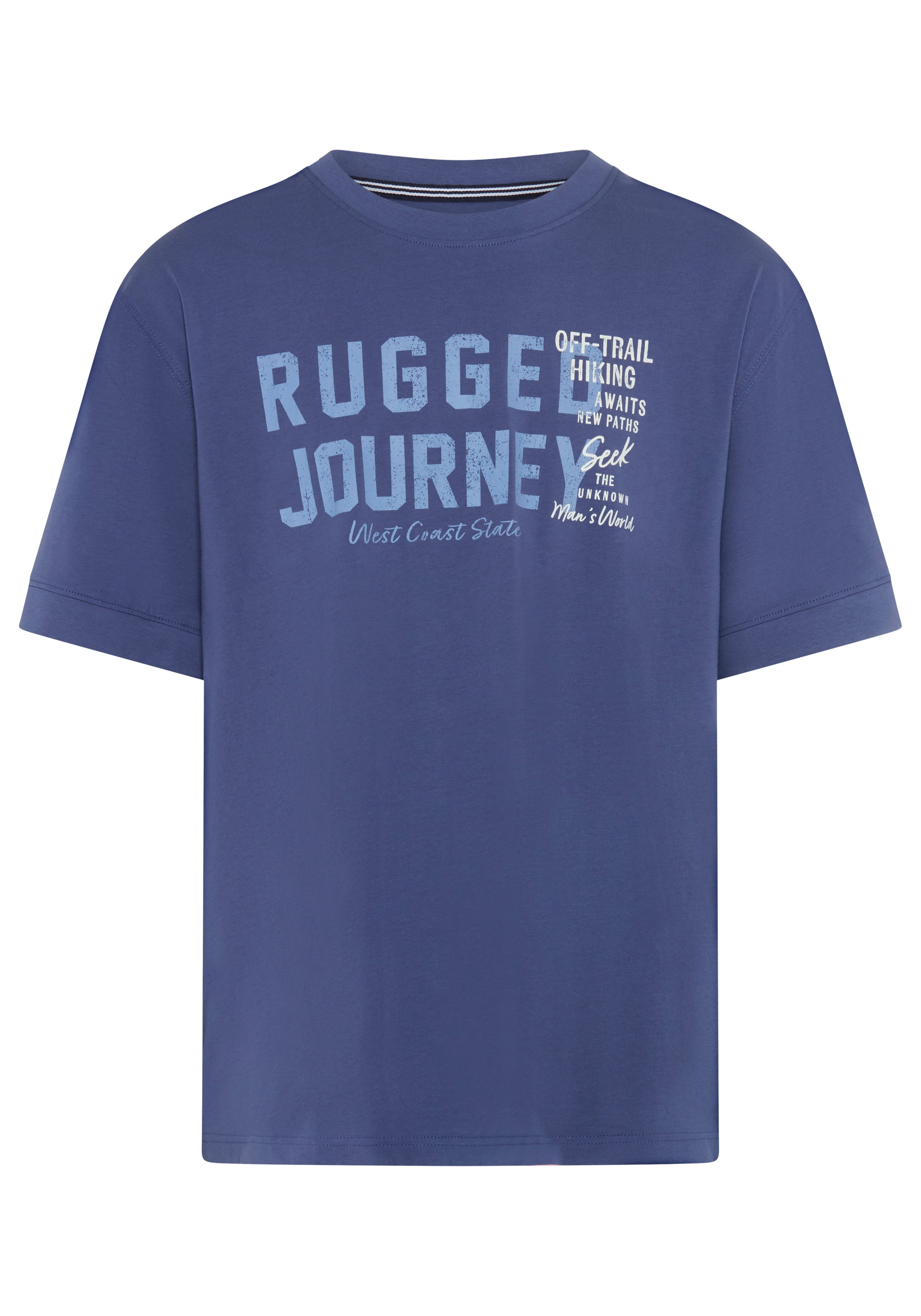 Rundhalsshirt auch in Grosse Größen bis Gr. 7XL Ärmel-Fit