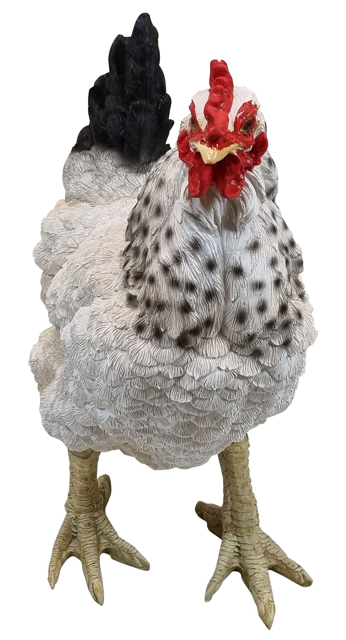 Fachhandel Henne aus Plus Eva, Kunstharz Gartenfigur Gartenfigur (1 lebensechte Huhn St),