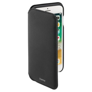 Hama Smartphone-Hülle Booklet für iPhone 6/6s/7, iPhone 8/SE 2020/SE 2022, schwarz, klappbar