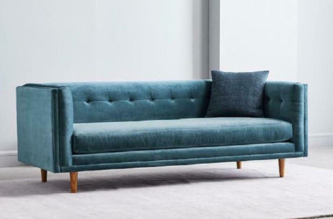 Textil Sitz Wohnlandschaft Sitzer Sofa, Design Stoff Relax Sofa 3 JVmoebel